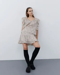 MollieSW Skirt - Anise Yellow