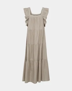 MORGOSW DRESS - Warm Grey