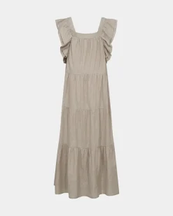 MORGOSW DRESS - Warm Grey