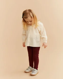 NALINESB LEGGINGS - Burgundy