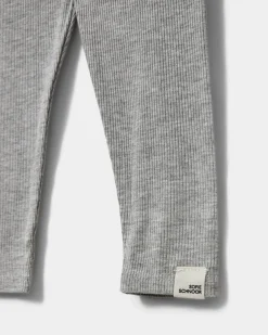 NALINESB LEGGINGS - Grey mel