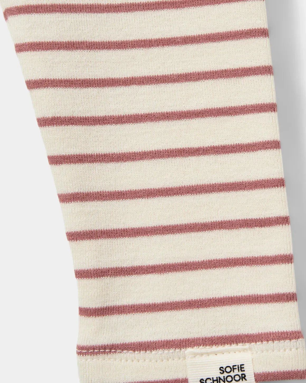 NALINESB LEGGINGS - Off White Striped