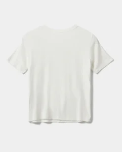 NATALIASY RIB T-SHIRT - White