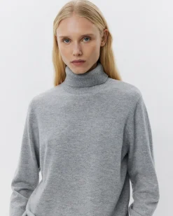 NELLSW SWEATER - Grey melange