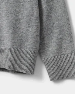 NELLSW SWEATER - Grey melange
