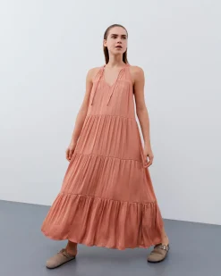 NessaSW Dress - Rosy brown