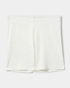 NEVASY RIB SHORTS - White