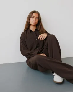 NEYASY SHIRT - Brown Fudge