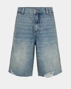 NicoletteSW Shorts - Light denim blue