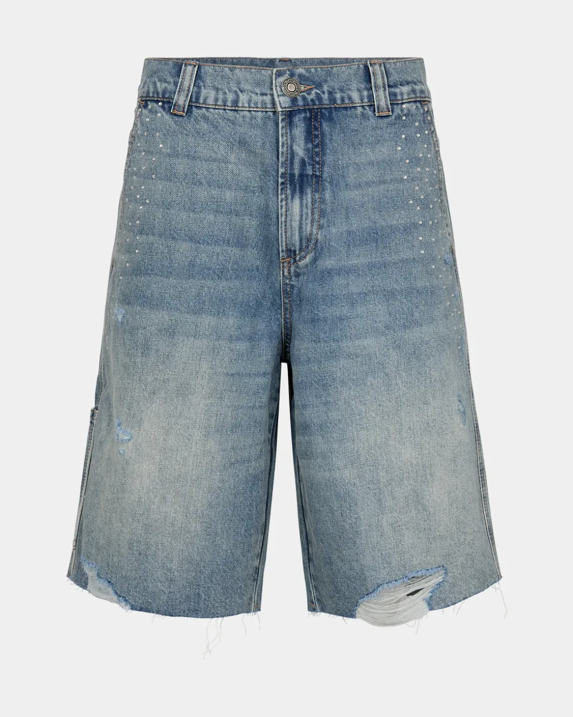 NicoletteSW Shorts - Light denim blue