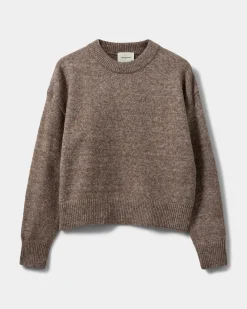 NIMASW SWEATER - Brown melange