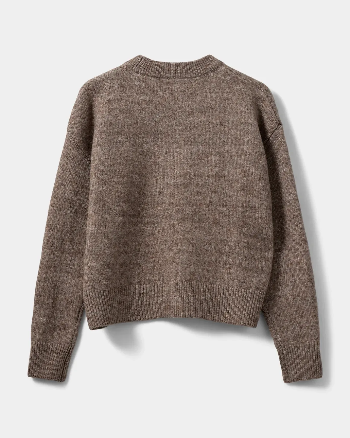 NIMASW SWEATER - Brown melange