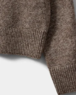 NIMASW SWEATER - Brown melange