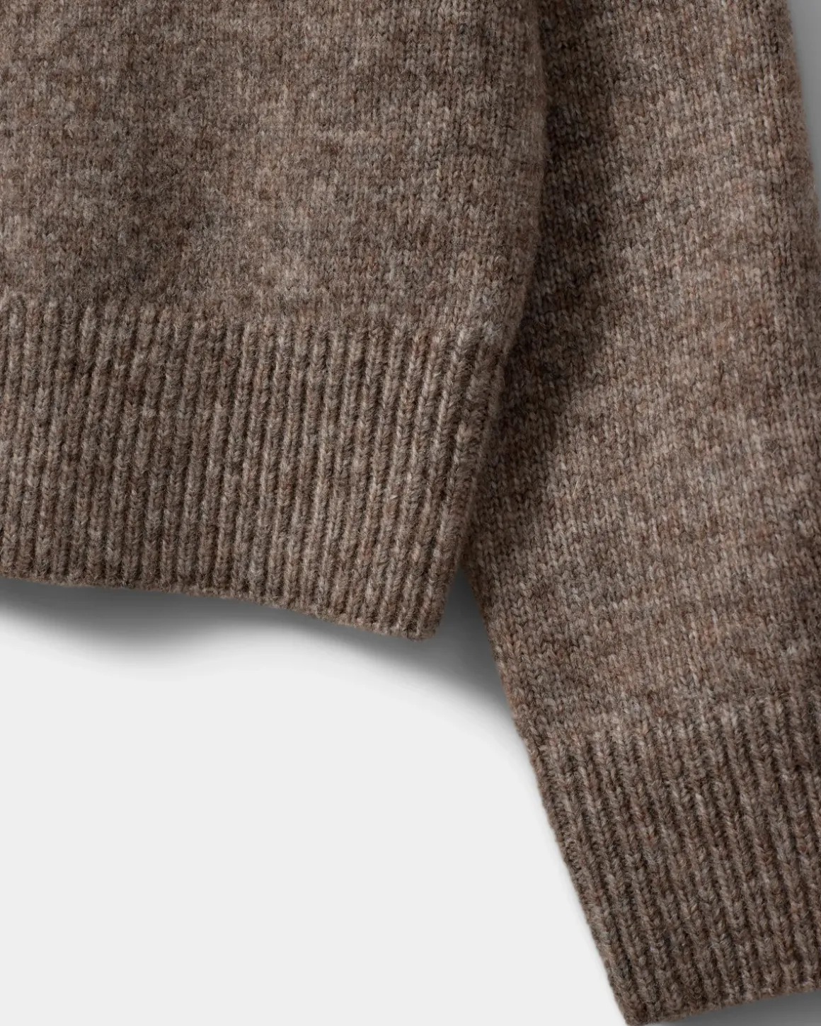 NIMASW SWEATER - Brown melange