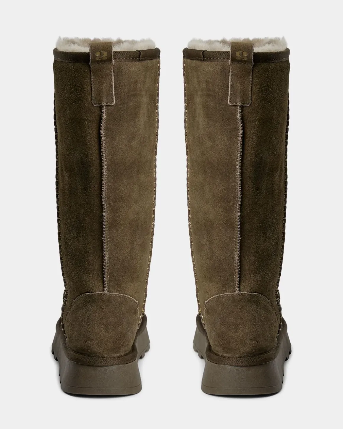NINASW TEDDY BOOT - Dark green