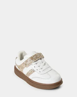 NISSASK SNEAKER - White gold