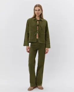 NITASW JACKET - Khaki Army