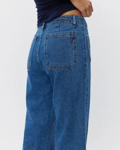 NOELLESW JEANS - Denim blue