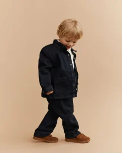 NOELSK TROUSERS - Navy Blue