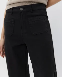 NOENNESW HIGH JEANS - Black