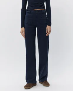 NOENNESW HIGH JEANS - Navy
