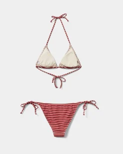 NovahSW Bikini - Red Striped