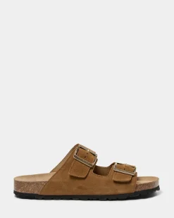 NOVASW SLIPPER - Dark mustard