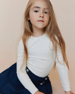 NUMASK SKIRT - Dark denim blue