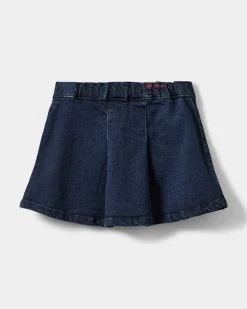 NUMASK SKIRT - Dark denim blue