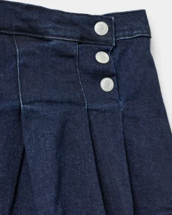 NUMASK SKIRT - Dark denim blue
