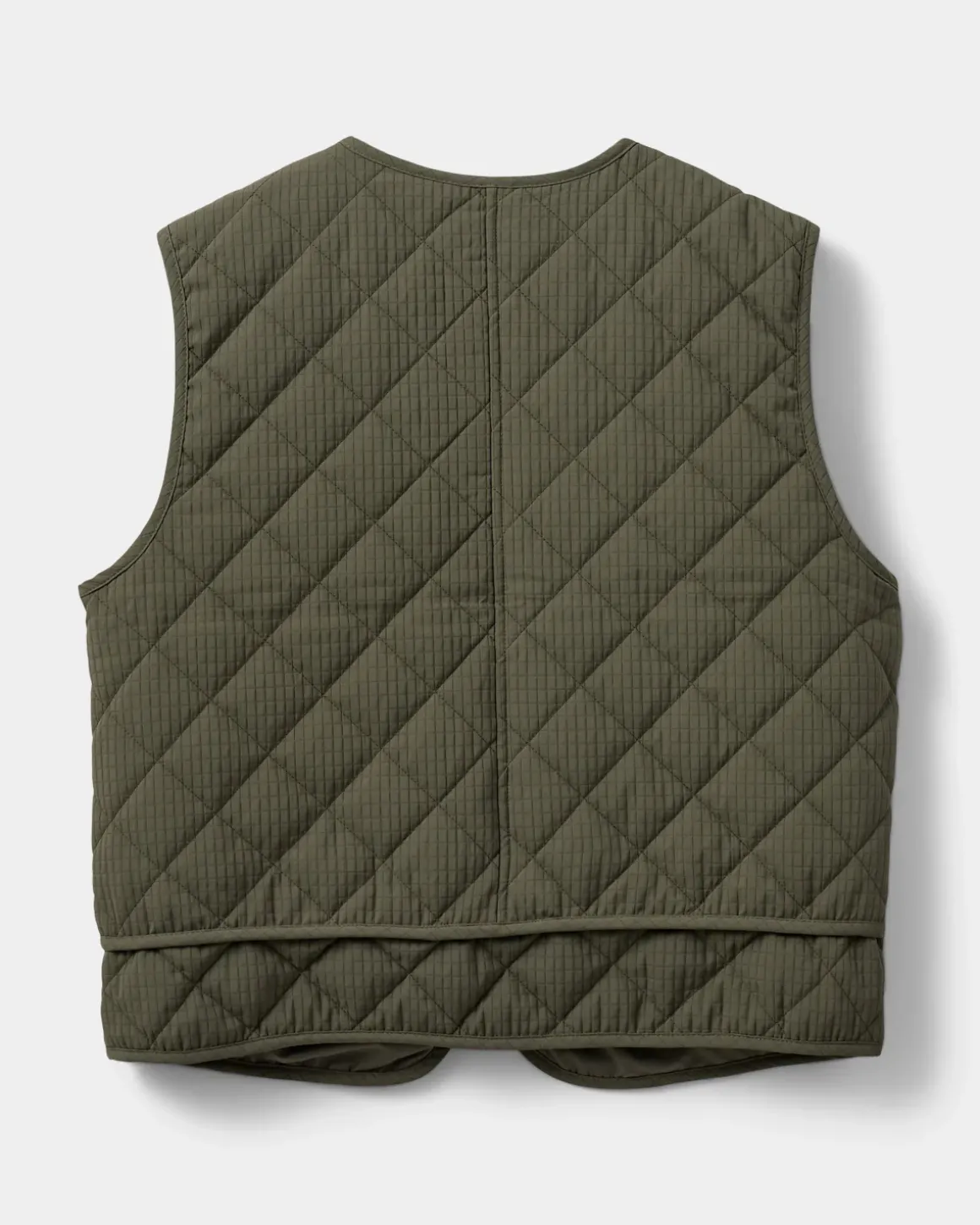 OLGASW VEST - Dark green