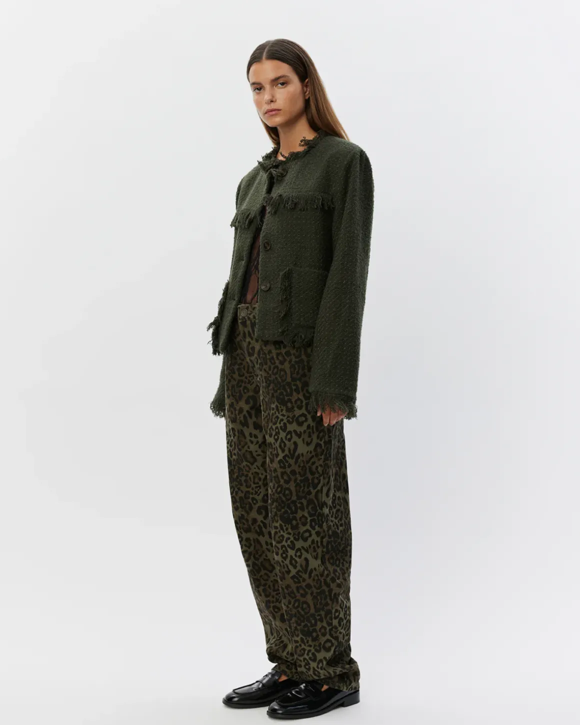 OPALSW JACKET - Dark green