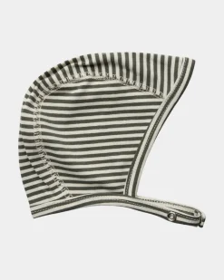 OTTOSB BEANIE - Green striped