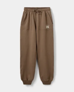 PALINESY SWEATPANTS - Middle Brown
