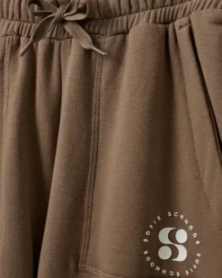 PALINESY SWEATPANTS - Middle Brown
