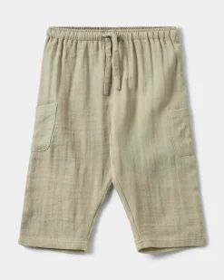 PALLESB TROUSERS - Light dusty green