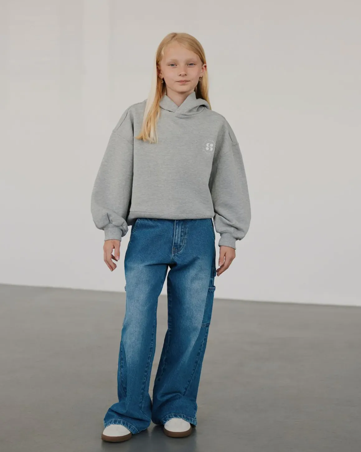 PAOLASY SWEATSHIRT - Grey melange