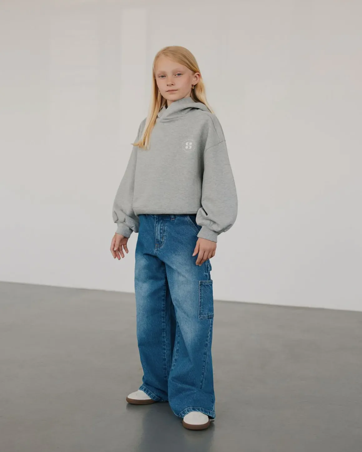 PAOLASY SWEATSHIRT - Grey melange