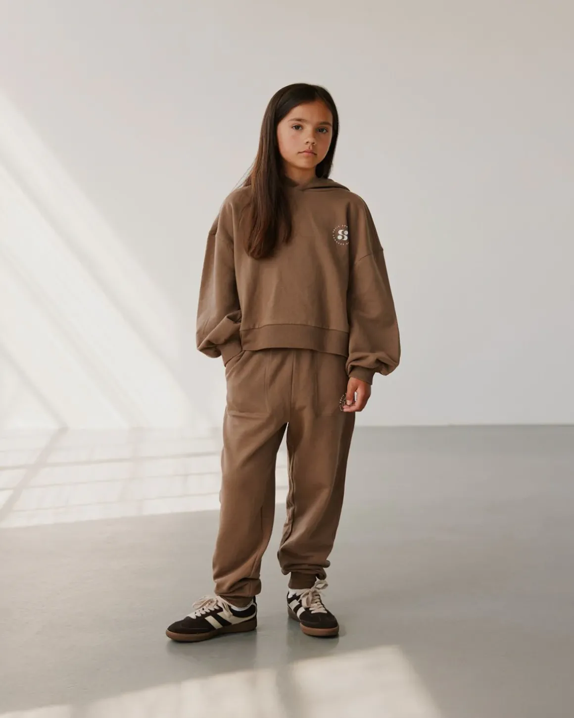 PAOLASY SWEATSHIRT - Middle Brown