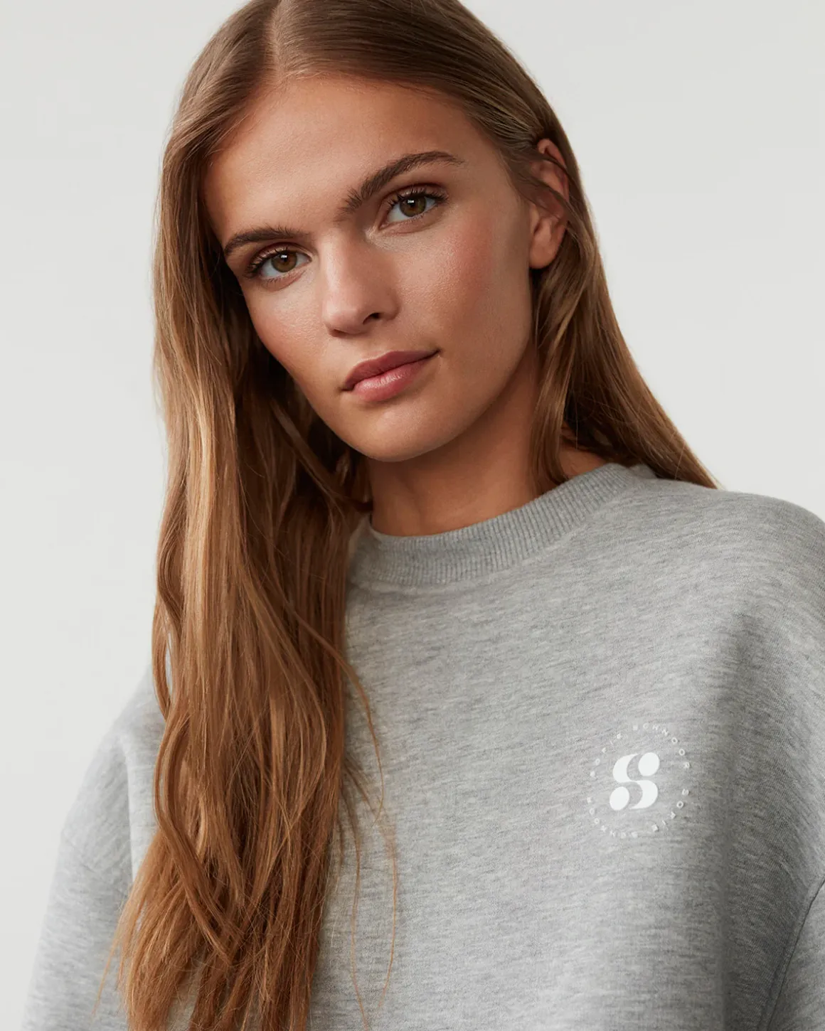 PARISW SWEATSHIRT - Grey melange