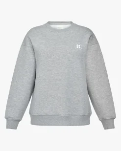 PARISW SWEATSHIRT - Grey melange
