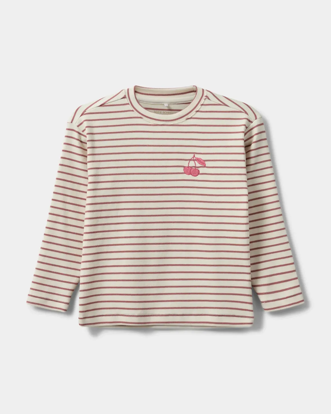 PERNILLASK T-SHIRT LONG SLEEVE - Off White Striped