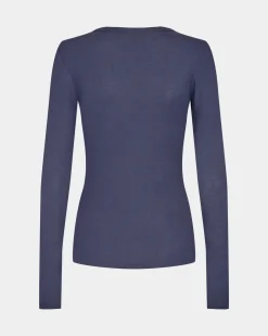 PETRICIASW T-SHIRT LONG SLEEVE - Dark blue