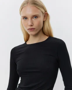 PETRICIASW T-SHIRT LONG SLEEVE - Black