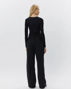 PETRICIASW T-SHIRT LONG SLEEVE - Black