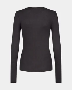 PETRICIASW T-SHIRT LONG SLEEVE - Black