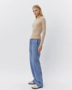 PETRICIASW T-SHIRT LONG SLEEVE - Beige