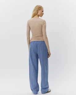 PETRICIASW T-SHIRT LONG SLEEVE - Beige