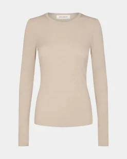 PETRICIASW T-SHIRT LONG SLEEVE - Beige