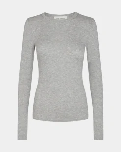 PETRICIASW T-SHIRT LONG SLEEVE - Grey mel